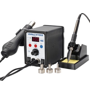 Station de soudage YIHUA8786D 2 en 1 avec pistolet à air chaud et fer à souder - Product Image 1