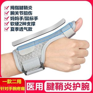 อุปกรณ์พยุงนิ้วหัวแม่มือและข้อมือ ขนาดเดียว สำหรับอาการเคล็ดขัดยอก กระดูกหัก เอ็นอักเสบ ป้องกัน ให้ความอบอุ่น และพยุง - Product Image 5