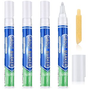 Waterproof Anti-Mold Grout Repair <b>Pen</b> with Fiber Tip for Ceramic Tile Grout Restoration Permanent Oil Stain Resistant Marker <b>Pen</b> - Product Image 1