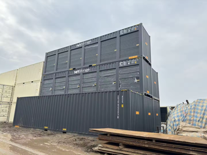 Conteneur de stockage portable de 20 pieds ou 40 pieds avec portes enroulables pour entrepôt de champ pétrolier, garage domestique ou chantier de construction - Product Image 6