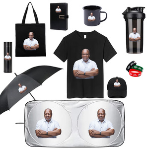 OEM Custom Campaign T-Shirt Logo Printed Polyester Election T-Shirt Compressed Plus Size Available Budget-Friendly Promotional