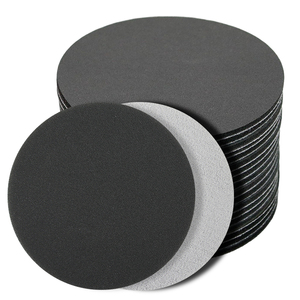 Абралон с крючком и петлей, шлифовальная губка, 1000 грит, 6 дюймов, Влажная и сухая абразивная сетка, наждачная бумага, шлифовальный диск, тонкая губка, песок для автомобиля - Product Image 1