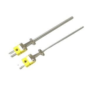 K Type Micro Thermocouple Salt Plated Armored 0.5 8mm 1200 Celsius Lab Use Quick Connect Temperature Sensor - Product Image 4