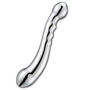 Double Ended Dildo Sexspielzeug für Frauen Männer Metall G-Punkt Massage gerät Edelstahl Prostata Massage Anal Zauberstab für Erwachsene <span class=keywords><strong>Sex</strong></span> spiel % - Product Image 1
