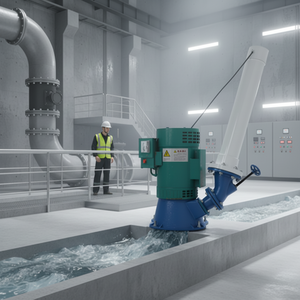 180KW Hydro <b>Generator</b> Water for Small Power Plant DEMING-HTG-180KW-400V- 180KW Hydro <b>Generator</b> DEMING-HTG-180KW-400V- - Product Image 5