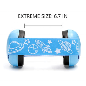 ベビーイヤーディフェンダー滑り止めヘッドバンド付きノイズキャンセリングヒアプロテクションABS素材スリーピング用イヤーマフ - Product Image 6