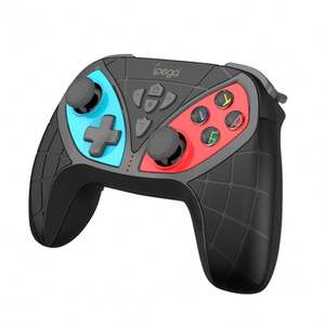 Klassischer Stil Ipega PG-SW018 Spielcontroller NS-Konsole drahtloses Gamepad LED schwarze Tasten Joystick für Android NS Switch PC - Product Image 3