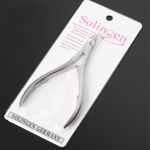 Direct Manufacturer Stainless Steel <b>Cuticle</b> <b>Scissors</b> Double-Prong Beauty Nipper Pliers Steel Handle Manicure Tool Wholesale - Product Image 6
