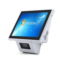 Lecteur de codes-barres de vérification des prix Android Windows à écran tactile mural de 8 pouces T100 pour supermarché
