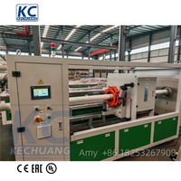 Nouvelle machine de fabrication de tuyaux électriques en PVC, CPVC, UPVC, conception à double vis, avec garantie d'un an pour les usines de fabrication