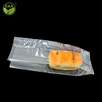 GRS Sac à pain PE Bakery avec fenêtre Sacs à pain OPP de qualité alimentaire avec attache torsadée pour pain blanc