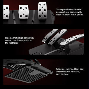 <span class=keywords><strong>Prix</strong></span> usine Offre Spéciale Volante manette <span class=keywords><strong>de</strong></span> vitesse et pédale 900 degrés simulateur <span class=keywords><strong>de</strong></span> volant <span class=keywords><strong>de</strong></span> course <span class=keywords><strong>de</strong></span> jeu - Product Image 4