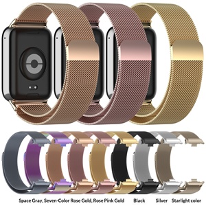 Correa de <span class=keywords><strong>Reloj</strong></span> de <span class=keywords><strong>Malla</strong></span> Metálica Milanesa en Oferta para Redmi Watch 4/<span class=keywords><strong>5</strong></span>/6, Compatible con <span class=keywords><strong>Xiaomi</strong></span> Mi Band 9 Pro, Directo de Fábrica, OEM - Product Image 2