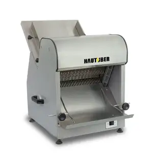 Commercial Electric Automatic Toast Slicer New Condition Stainless Steel Bakery Equipment for Retail Hotels Food Shops