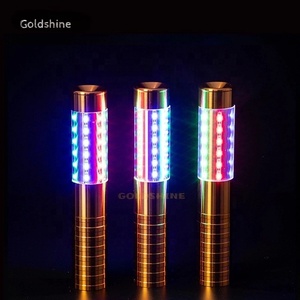 عصا ستروب ليد قابلة لإعادة الشحن مع خدمة الشمبانيا Sparklers مع ميزة وميض شكل الأرقام لمناسبات النادي - Product Image 3