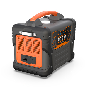 Alta capacidad tipo C DC salida bancos de energía LiFePO4 batería 300W Sistema de estación de energía panel solar generador portátil para acampar - Product Image 5