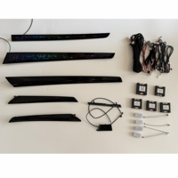 Luz Ambiental Dinámica de Cielo Estrellado AUTOWELLUS para E-Class W207 Coupé Cabriolet 2009-2016, 18 LED, Ventilación Turbo