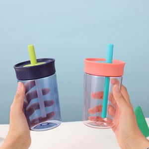 Private Label Small Capacity <b>Kid</b> Tumbler <b>for</b> Plastic Material Food Contact Safe Boiling <b>Water</b> Applicable Home Use Modern - Product Image 1