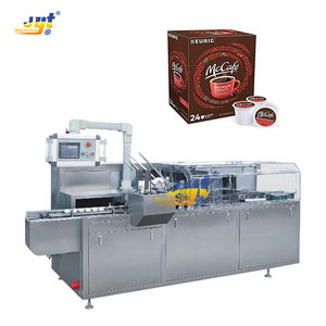 Automatic Feeding instant coffee capsule / coffee powder stick box cartoning packing machine Supplier