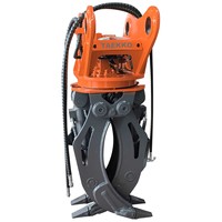Vente flash TAEKKO 360 °   Grappin hydraulique rotatif pour excavatrice, manipulation de bois, de pierres et d'acier, 24-30T