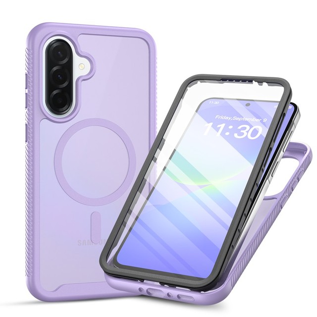 Wholesale Factory Matte Skin-Feel Magnetic Shockproof Phone Case With Screen Protection Soft Touch Back Cover for Samsung A27