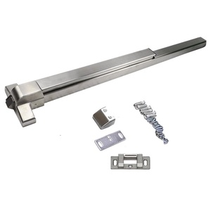 UL Fire Rated Certified F5000S Calidad superior SS304 Puerta de salida de emergencia Dispositivo de salida de pánico Tipo de llanta Barra de empuje para puerta contra incendios - Product Image 4