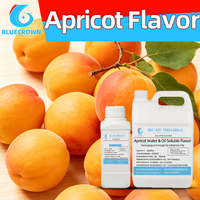 Arôme d'abricot soluble dans l'eau et l'huile, origine Guangdong, parfum sucré et fruité pour l'utilisation dans les aliments et les boissons, sous forme liquide