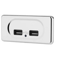 Prise de courant avec chargeur rapide à double port USB 3.1A pour camping-car, camion, caravane