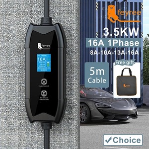 เครื่องชาร์จรถยนต์ไฟฟ้า Feyree New Smart EV Charger Wallbox 220V 3.5KW ชนิดที่ 2 ปลั๊ก EU 16A AC Input สถานีชาร์จรถยนต์ไฟฟ้า - Product Image 6