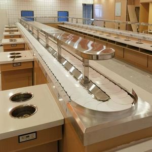 Suşi tabağı suşi konveyör bant ile endüstriyel suşi konveyör sistemi için özel uzunluk 2025 - Product Image 3