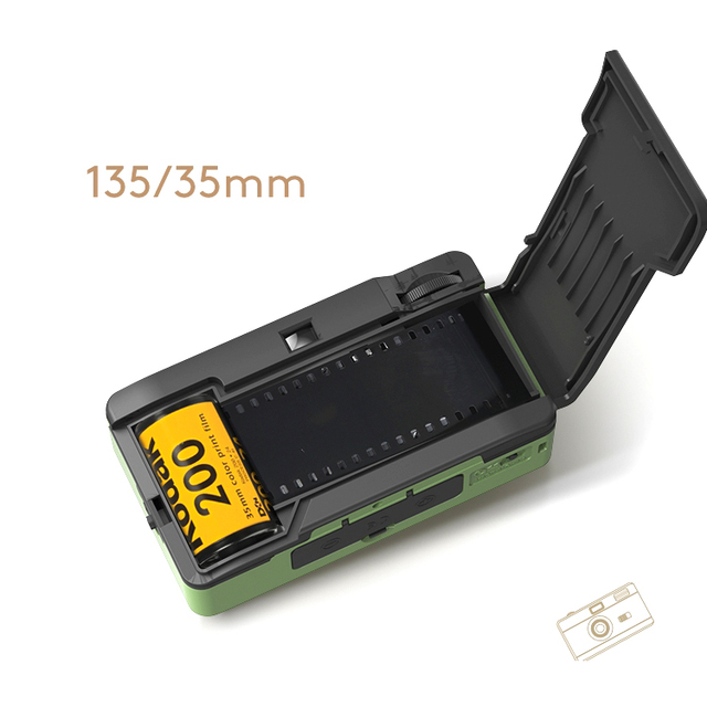 Factory Direct Wholesale NON-Disposable Film Camera 35mm Multiple Reusability Camera Film 2026