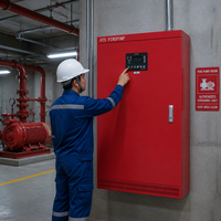 Armoire de Commutation Automatique (ATS) pour Pompe Incendie avec Double Alimentation et Protection de Charge Primaire pour Parc Industriel