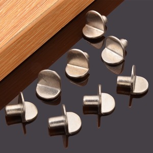 Yuelide Alloy Shelf Support Zinc Alloy Nickel Plating Durable <b>Wardrobe</b> Partition Bracket Wooden Board Fixing <b>Hardware</b> - Product Image 1