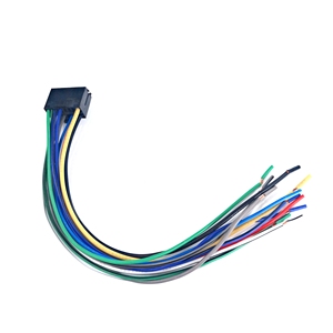 Connecteur de câble radio femelle 16 broches, faisceau de câblage stéréo pour lecteur DVD/<span class=keywords><strong>CD</strong></span> de voiture, compatible avec <span class=keywords><strong>Kenwood</strong></span> - Product Image 3