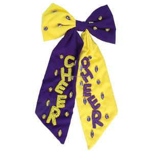 Pinzas para el pelo de cinta de tela metálica hechas a medida Accesorio de moda de boda de estilo dulce para fiestas de niñas Directo de fábrica - Product Image 5