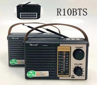 GOLON R10BTS Am Fm Sw Radio Portable Monde Récepteur 11 Bande Mp3 Jouer Dab Vieux Rétro Boombox Radio