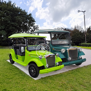 Carro <span class=keywords><strong>de</strong></span> golf eléctrico <span class=keywords><strong>de</strong></span> 8 plazas vintage 2024, alquiler <span class=keywords><strong>de</strong></span> coche clásico a la venta, coche turístico clásico eléctrico - Product Image 3