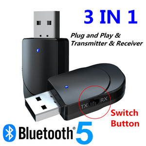 Émetteur-récepteur <span class=keywords><strong>Bluetooth</strong></span> USB KN330 en gros à bas prix, prise <span class=keywords><strong>jack</strong></span> pour casque, accessoires audio sans fil pour la maison - Product Image 2