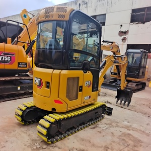 Mini-excavatrice d'occasion du Japon Cat302/Cat303/Cat304 2 tonnes avec moteur et boîte de vitesses, composants essentiels certifiés EPA CE - Product Image 1