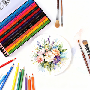 Set di Matite Acquerellabili Rubens in Scatola Rosa, Matite Colorate Solubili in Acqua per Bambini e <span class=keywords><strong>Adulti</strong></span>, Matite per Disegno Artistico - Product Image 5