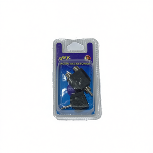 Audio RCA Tee Connector Plug 3.5mm Stereo Adapter For Musical Instruments Accessories 12Pcs Pack - Product Image 2