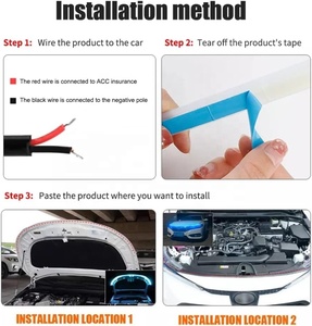 Klnt 30cm 45cm 60cm xe linh hoạt <span class=keywords><strong>DRL</strong></span> LED Strip 12V màu trắng hổ phách lần lượt ánh sáng đèn pha <span class=keywords><strong>DRL</strong></span> LED chạy ban ngày ánh sáng - Product Image 4