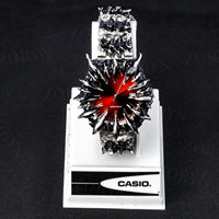Montre Quartz Homme Luxe Personnalisée CZ Moissanite Numérique Style Y2K Acier Inoxydable Verre Saphir Gothique