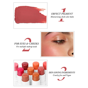 <span class=keywords><strong>Stick</strong></span> de blush pour le maquillage, 9 couleurs, blush en <span class=keywords><strong>stick</strong></span>, marque privée pour blanc, noir, rose, 3 couleurs, tube en <span class=keywords><strong>stick</strong></span>, choix de faible MOQ, personnalisation - Product Image 5