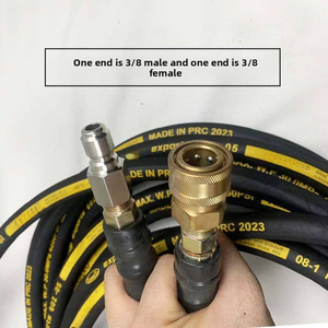 <span class=keywords><strong>Manguera</strong></span> de Alta Presión para Limpieza de Alcantarillado, 3000 PSI/200 Bar, Malla de Acero Reforzada con Goma, Conexión Rápida, Longitud Personalizable - Product Image 6