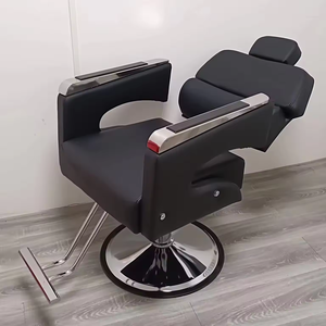 Hair salon chair - Adjustable Eleva <b>table</b> Rotatable - Trendy salon haircutting chair - Styling and coloring - Product Image 5