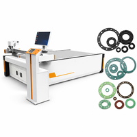 Machine de découpe automatique de joints en CNC certifiée CE pour la production de joints en caoutchouc et en PTFE, machinerie industrielle