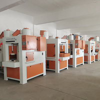 Machine de sablage automatique à 8 pistolets avec plateau tournant intermittent, intelligente et respectueuse de l'environnement, pour cabine de sablage.