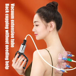 Nhựa PS chân không giác Bộ 1 8 kích thước duy nhất trị liệu Massager hijama ly ventosas bán buôn cốc hút CE chứng nhận - Product Image 5