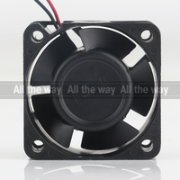 Ventilateur silencieux NMB 5V 24V 48V DC 12V 0.14A AC EC 4020 40X40X20MM 4CM pour convertisseur de fréquence, ventilateur de refroidissement à deux fils 04020VA-12N-BA